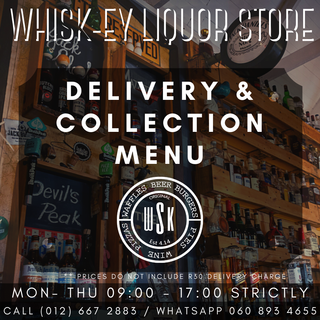 Whiskey Liquor Store Menu 2 Whisk